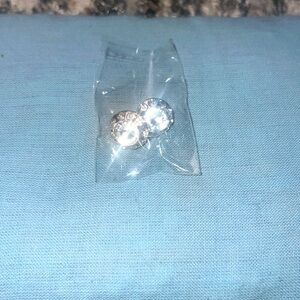These are real silver earrings.